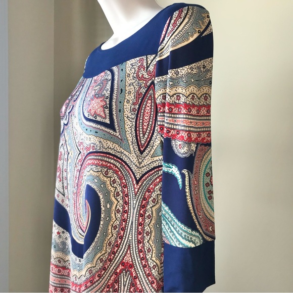 Gilli Paisley Pattern Dress Size S/M - Picture 3 of 7